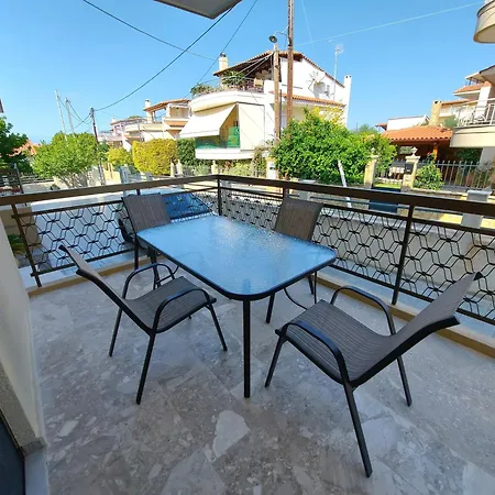 Seaside With Parking In Melissi Апартаменты